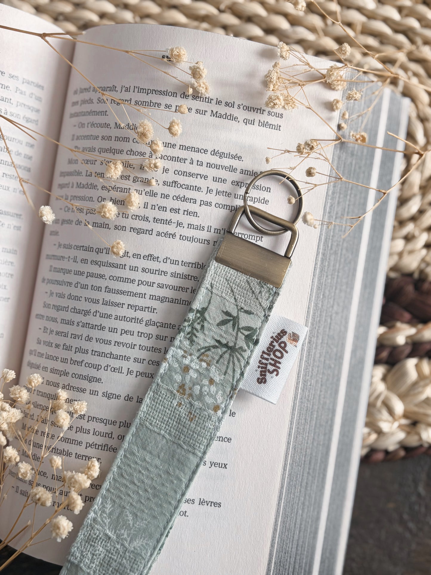 PORTE CLE - inspiration « Herbier Secret »