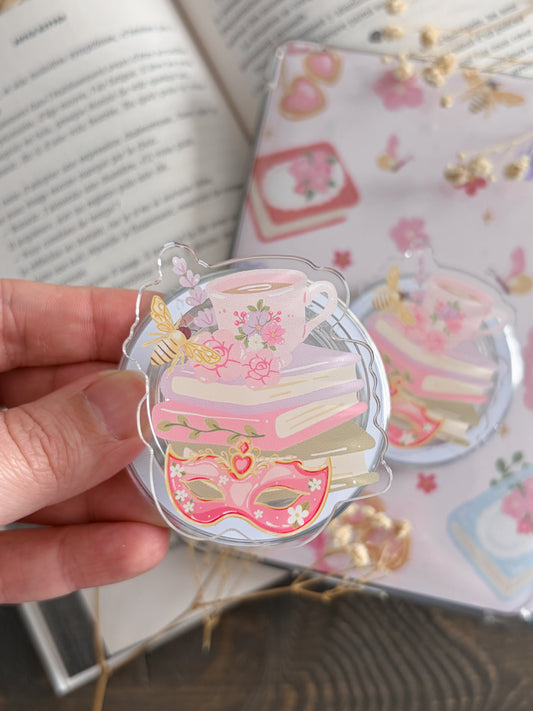 POPGRIP - Support téléphone/liseuse, inspiration « Le bal des pétales »