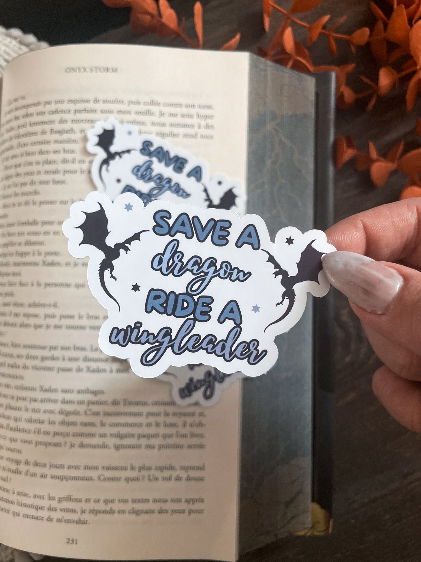 STICKERS - autocollant inspiration « Save A Dragon »