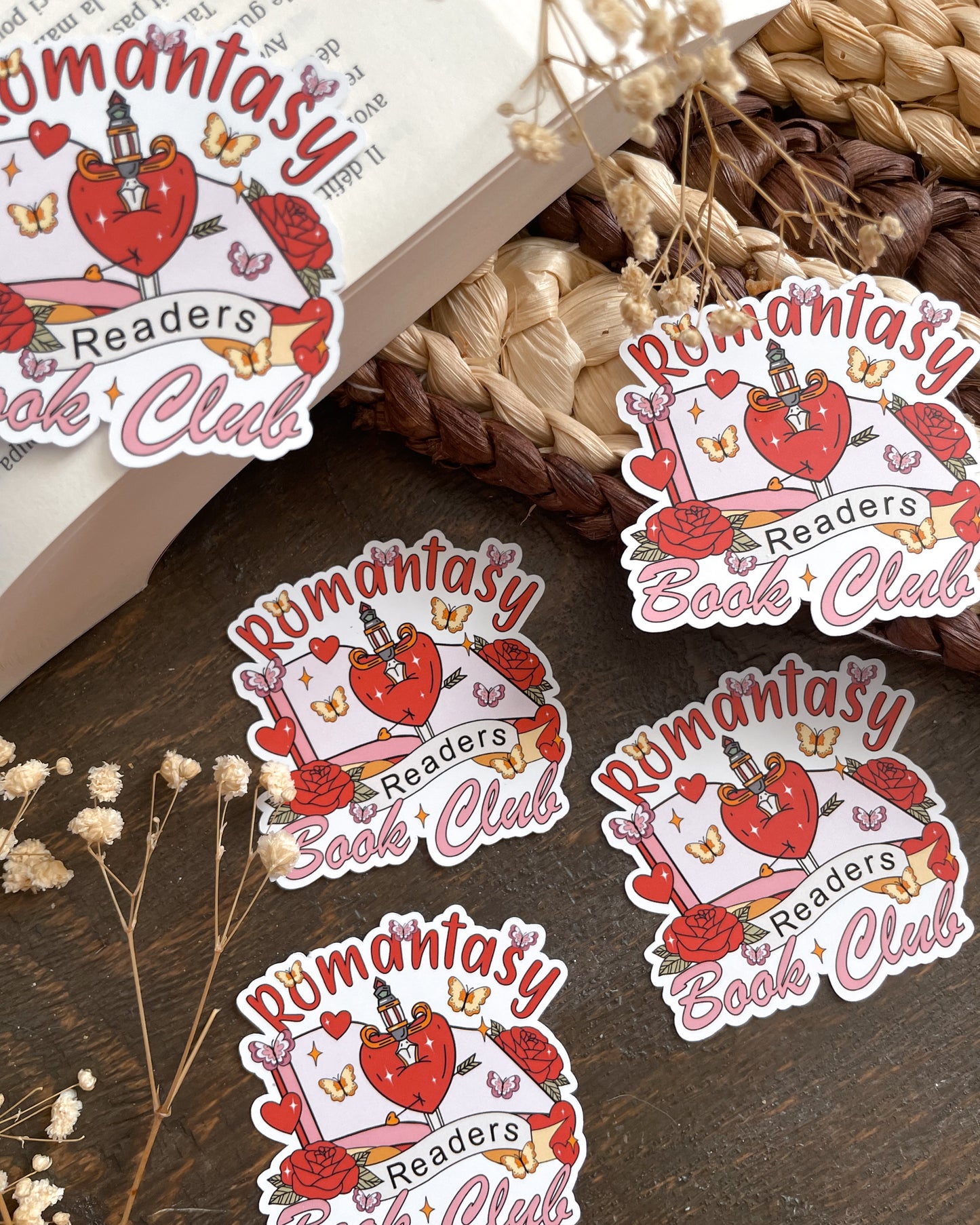 STICKERS - autocollant inspiration « Romantasy Readers Book Club »