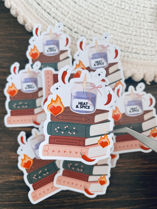 STICKERS - autocollant inspiration « Heat & Spice »