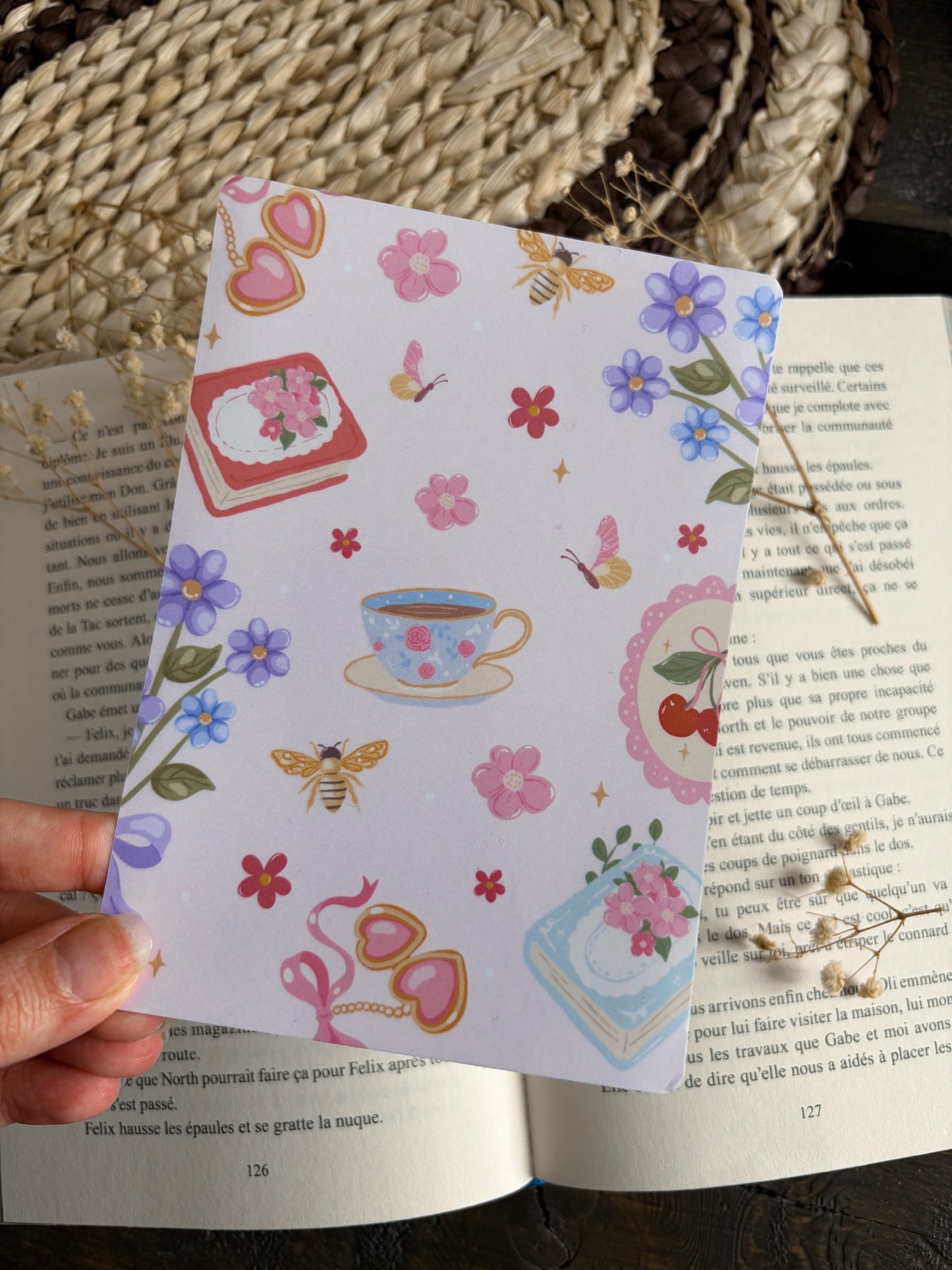 INSERT Liseuse - "Jardin de lecture"