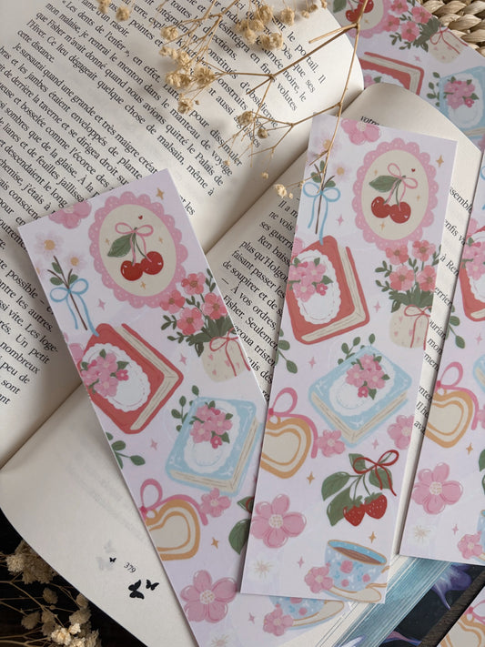BOOKMARK - Marque page papier, inspiration « Infusion de Lecture »