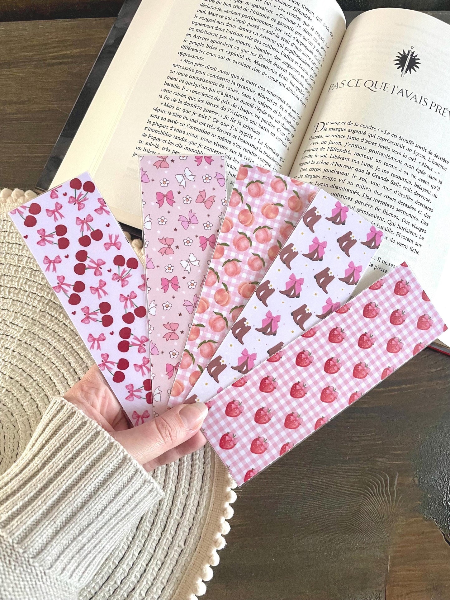 BOOKMARK - Marque page papier, inspiration bookstagram.
