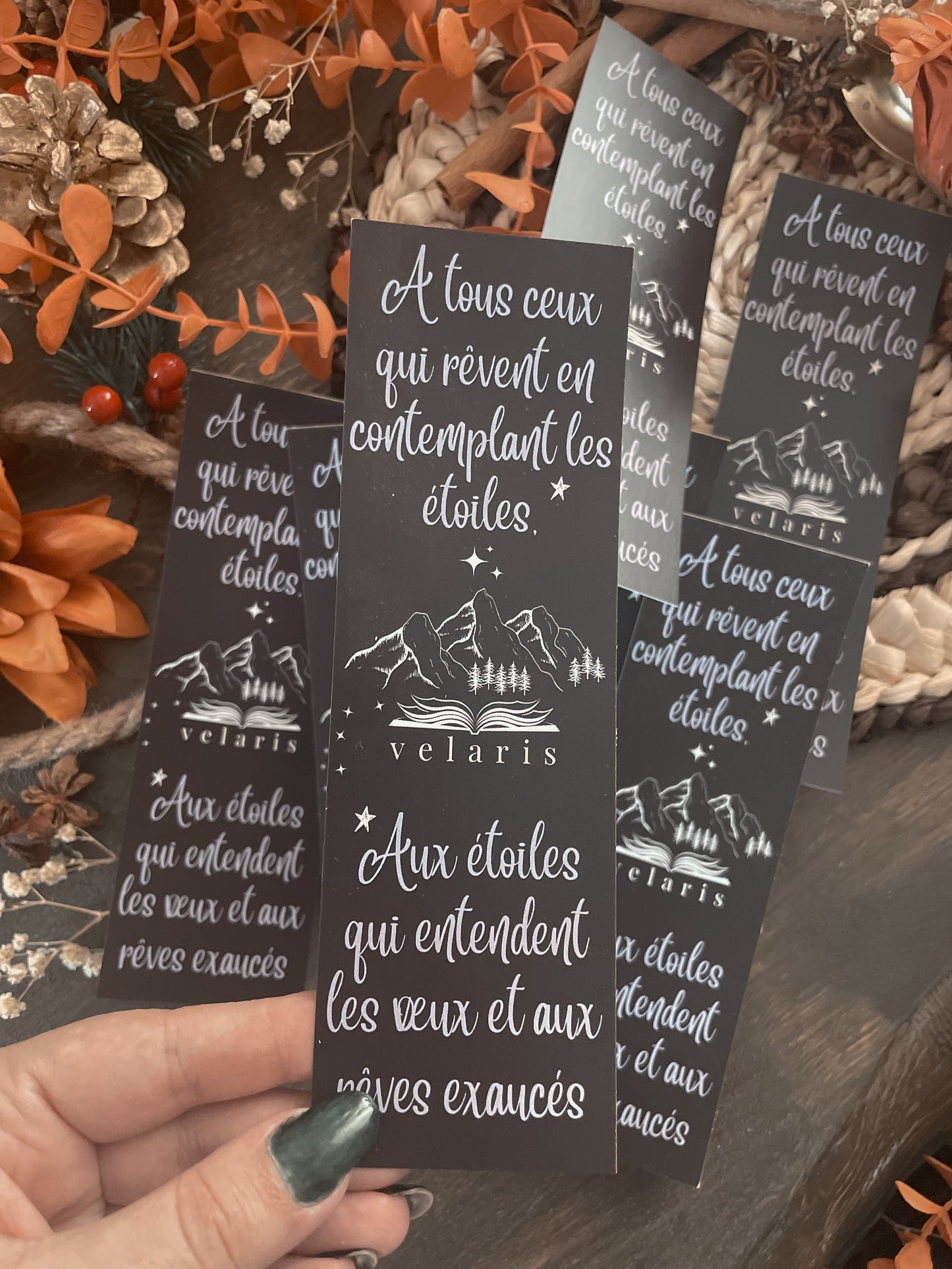 BOOKMARK - Marque page papier, inspiration acotar