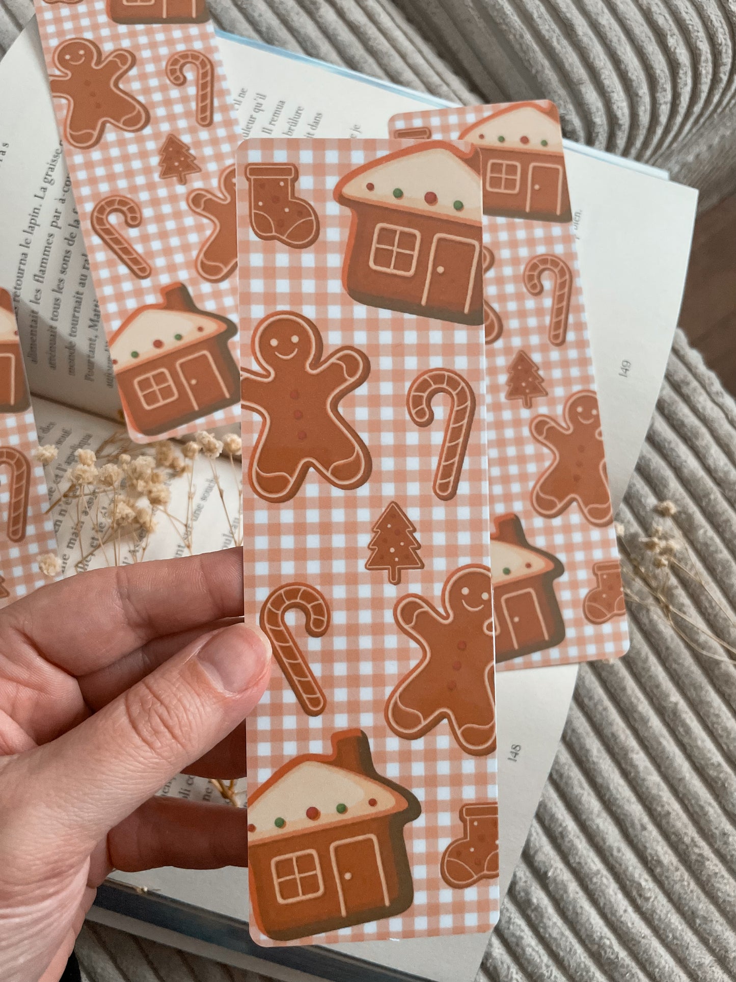 BOOKMARK - Marque page papier, inspiration « Petit Biscuit »