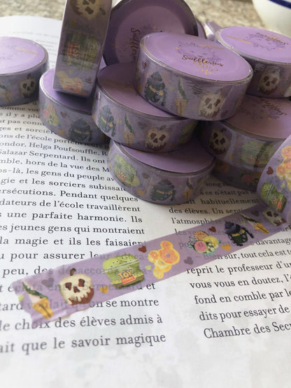 WASHITAPE - « Food Disney » 15mmx10m - bullet journal - scrapbooking