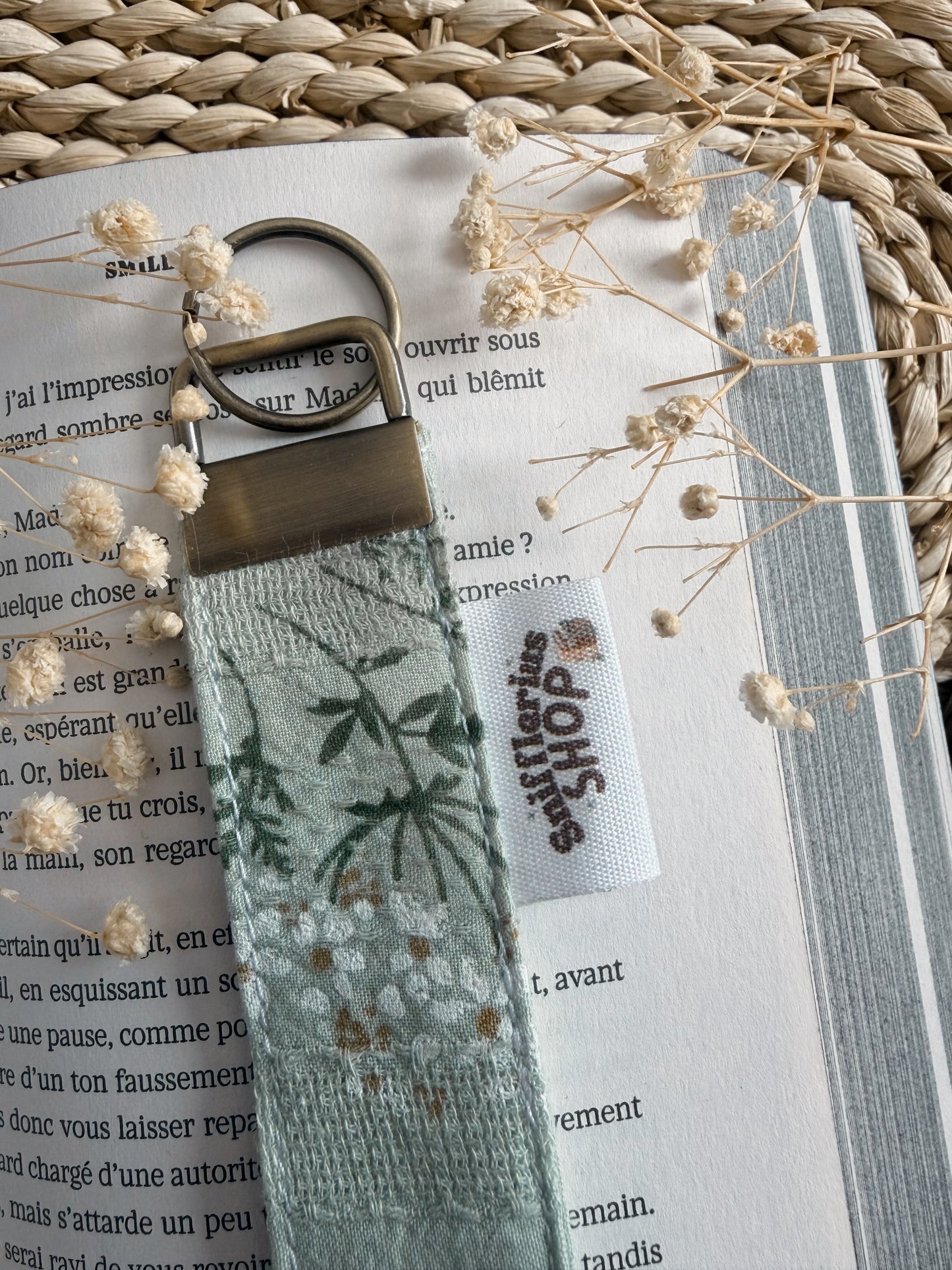 PORTE CLE - inspiration « Herbier Secret »