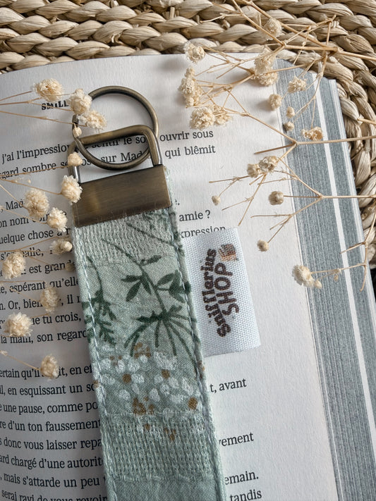 PORTE CLE - inspiration « Herbier Secret »