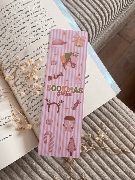 BOOKMARK - Marque page papier, inspiration « Bookmas Girlie »