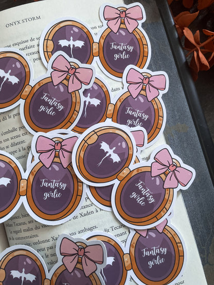 STICKERS - autocollant inspiration « Fantasy Girlie »