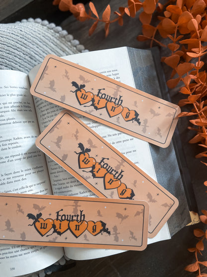 BOOKMARK - Marque page papier, inspiration Fourth Wing