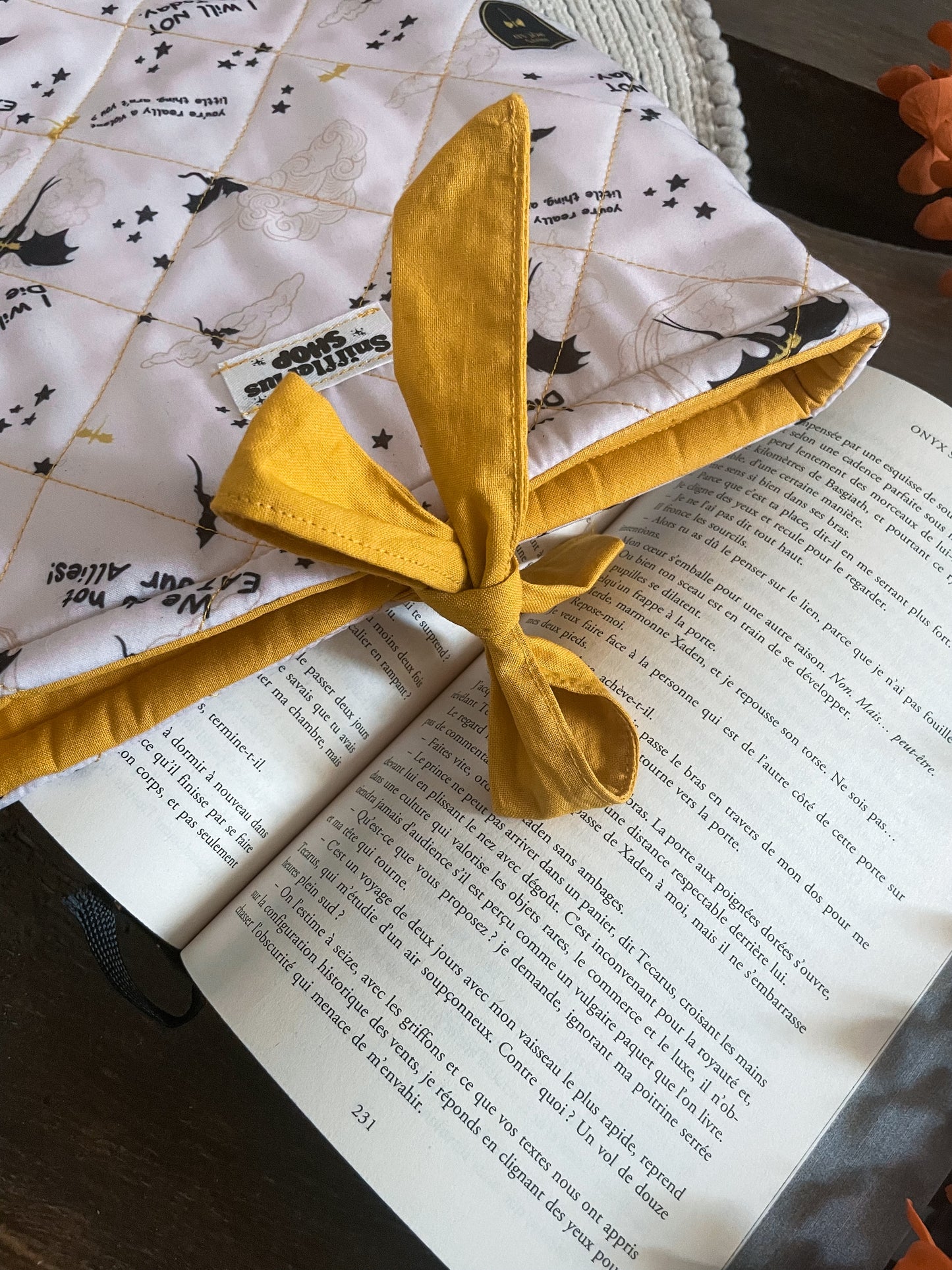 BOOKSLEEVE - Pochette à livre, inspiration Fourth Wing