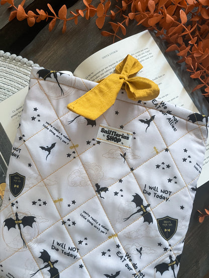 BOOKSLEEVE - Pochette à livre, inspiration Fourth Wing