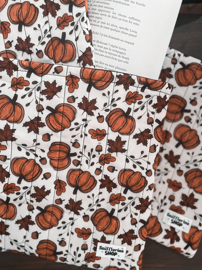BOOKSLEEVE - Pochette à livre, Pumpkin Chic