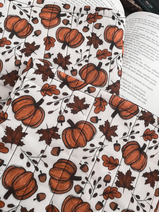 BOOKSLEEVE - Pochette à livre, Pumpkin Chic