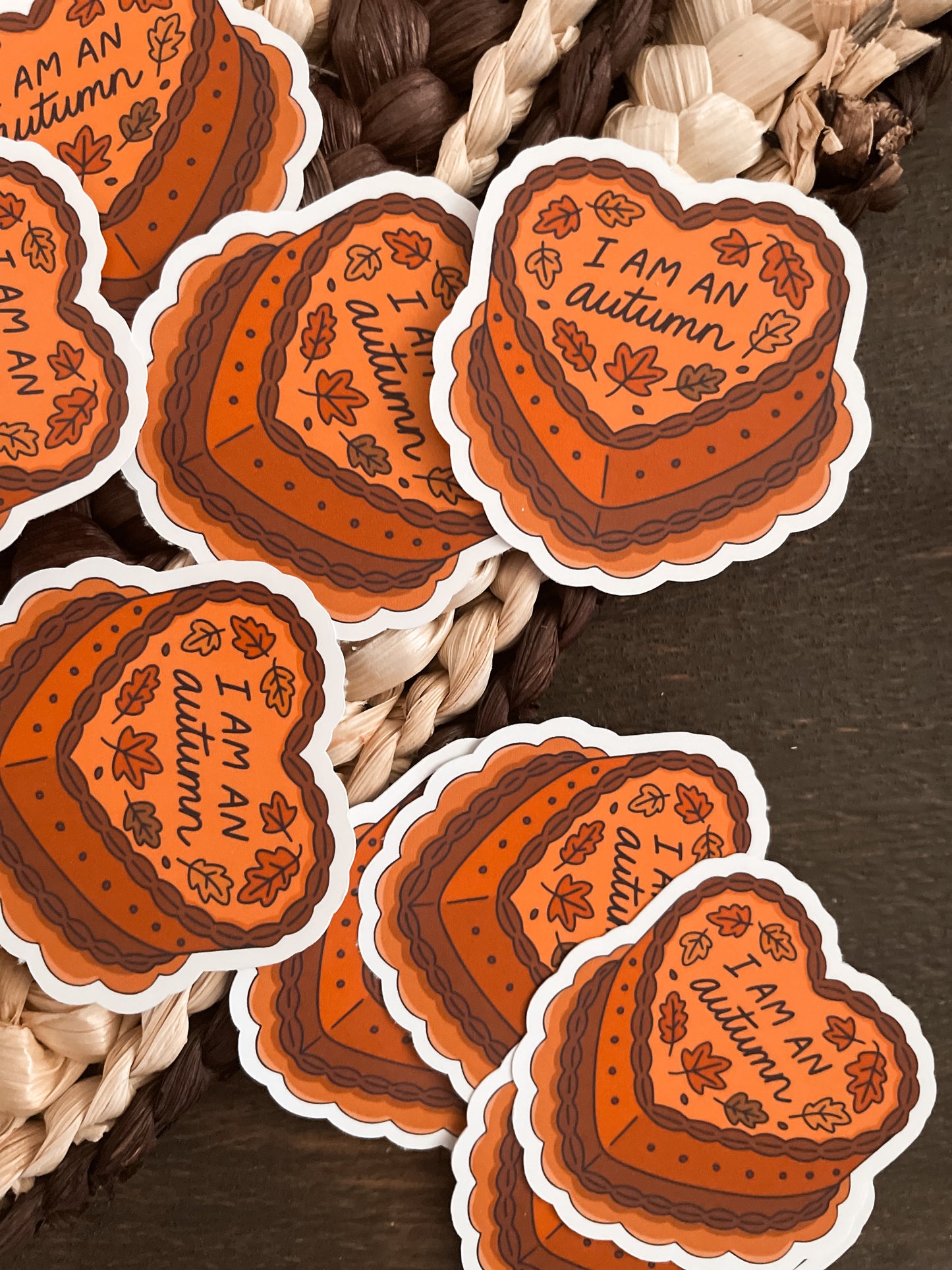 STICKERS - autocollant inspiration « i am an autumn »