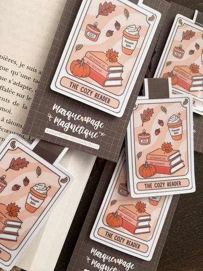 BOOKMARK - Marque page magnétique, the cozy reader