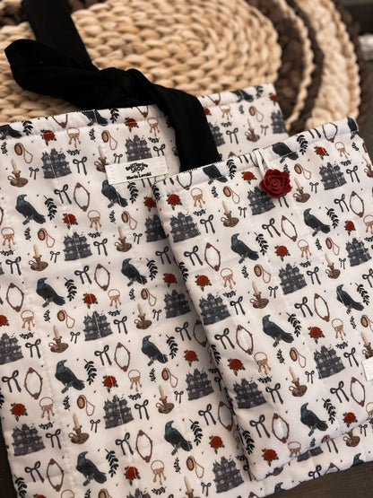 Pochette à livre & pochette à liseuse – Collaboration Maria Levski