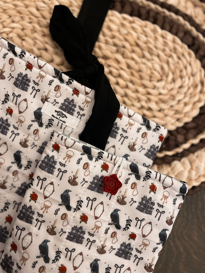 Pochette à livre & pochette à liseuse – Collaboration Maria Levski