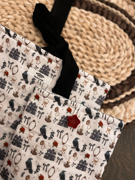 Pochette à livre & pochette à liseuse – Collaboration Maria Levski