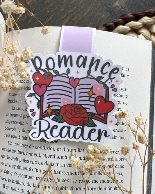 BOOKMARK - Marque page magnétique, inspiration « Romance Reader »