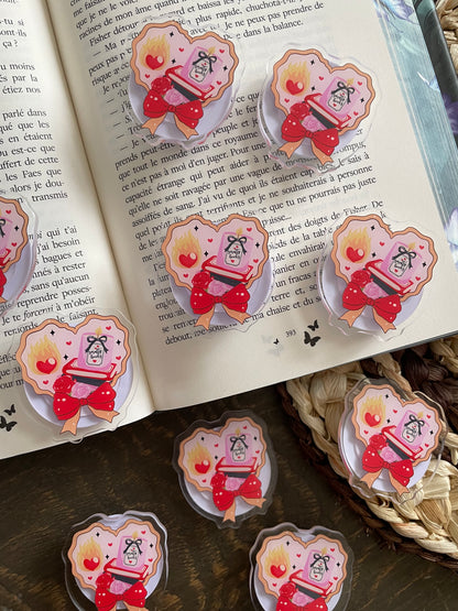 POPGRIP - Support téléphone/liseuse, inspiration « Smutty books »