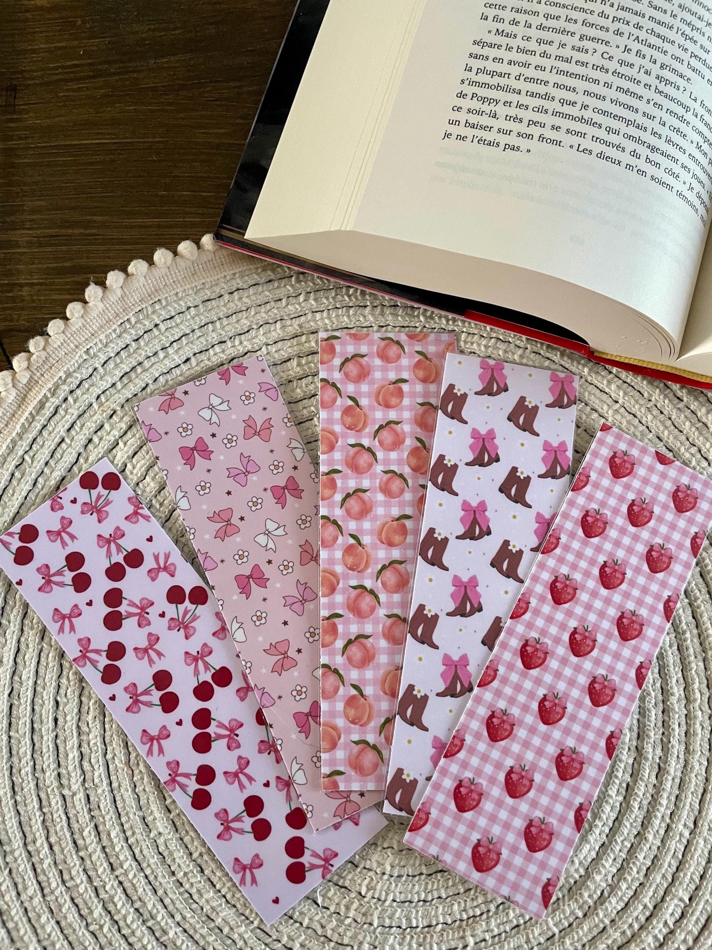 BOOKMARK - Marque page papier, inspiration bookstagram.