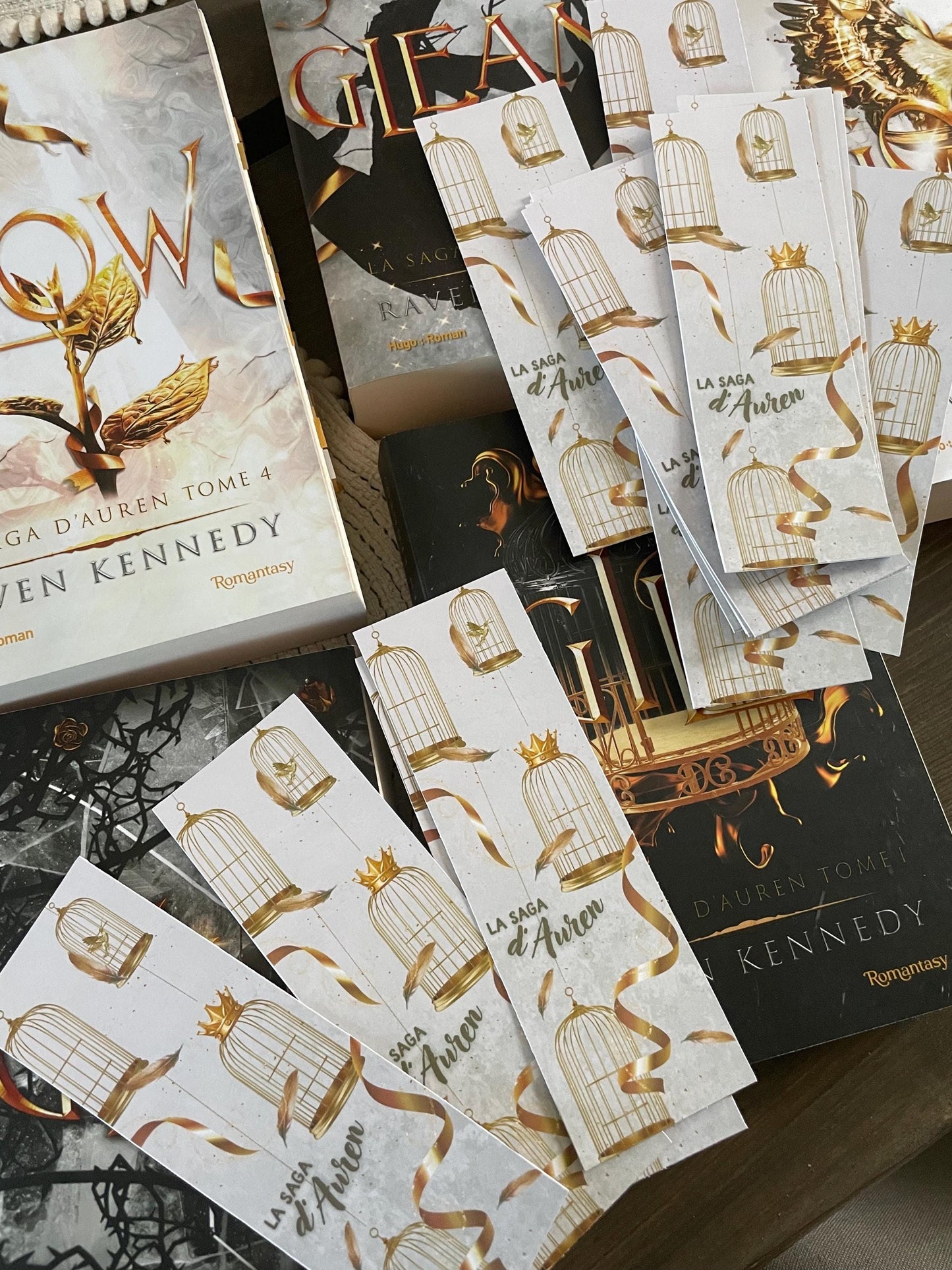 BOOKMARK - Marque page papier, inspiration la saga d'auren (gild)