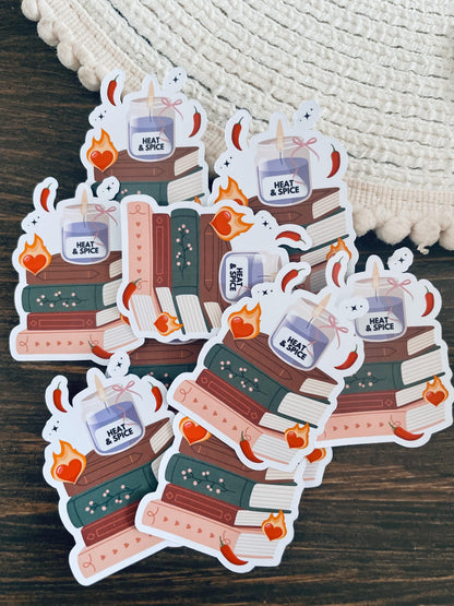 STICKERS - autocollant inspiration « Heat & Spice »