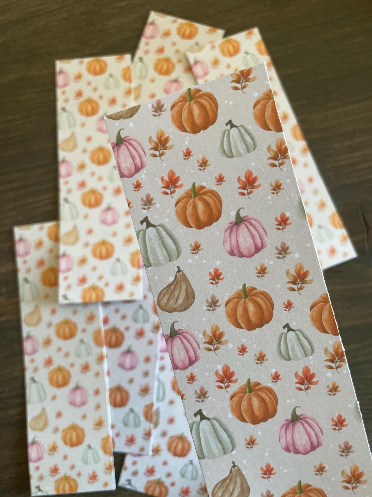 BOOKMARK - Marque page papier, inspiration automne 2024